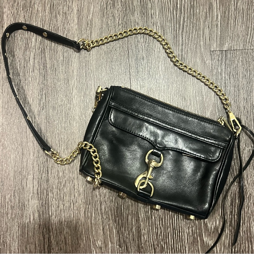 Rebecca Minkoff Black Leather Crossbody